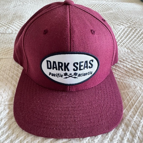 Dark Seas Burgundy Hat - Picture 1 of 4